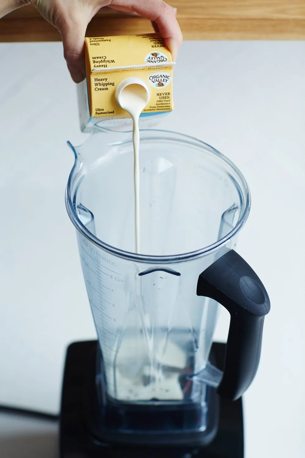 butter in a blender