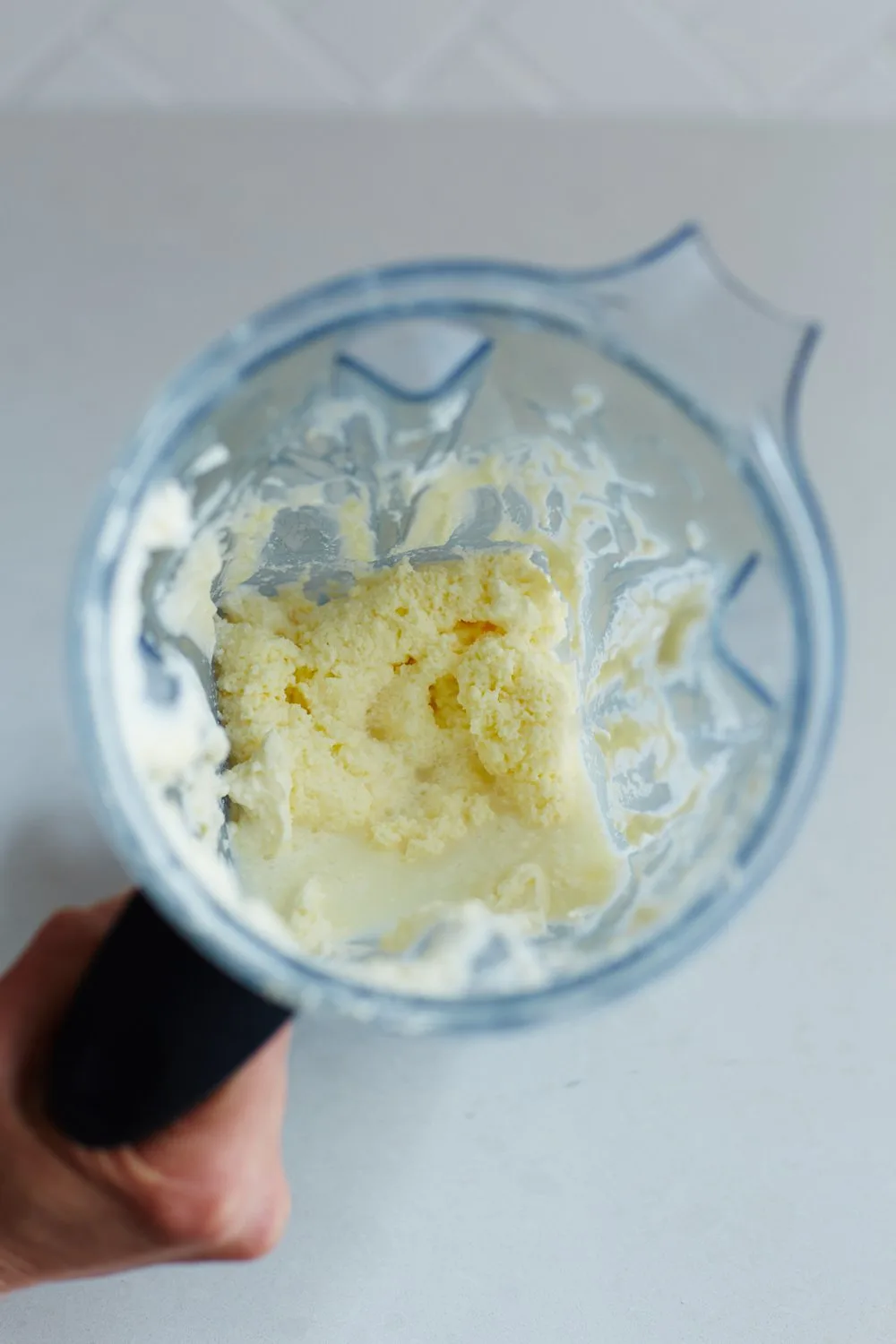 butter in a blender