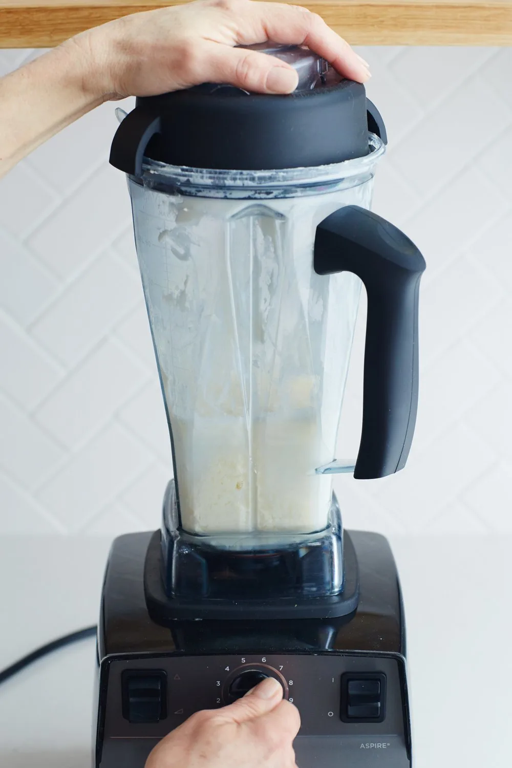 butter in a blender