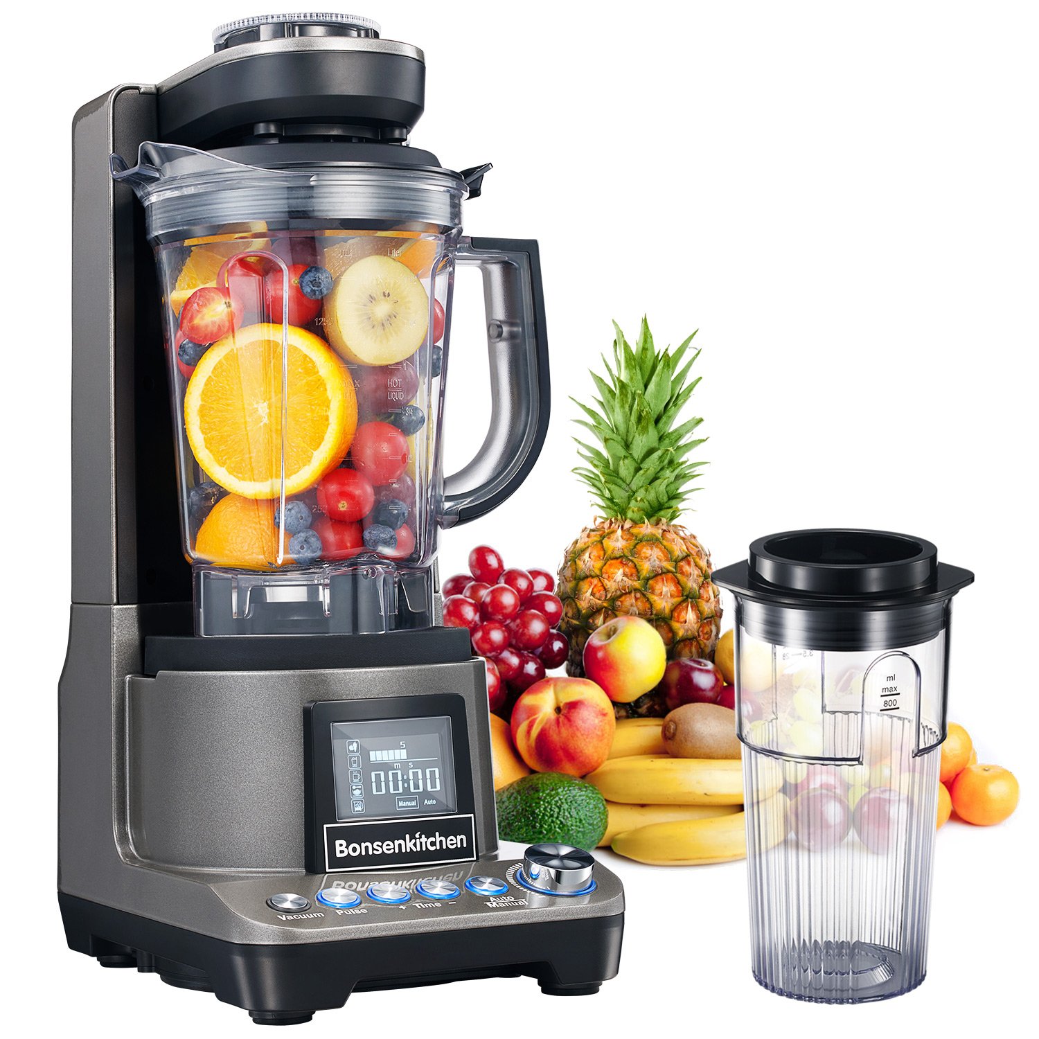 difference between blender and food processor