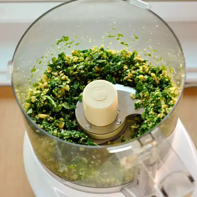 a food processor